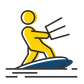 Kitesurfing
