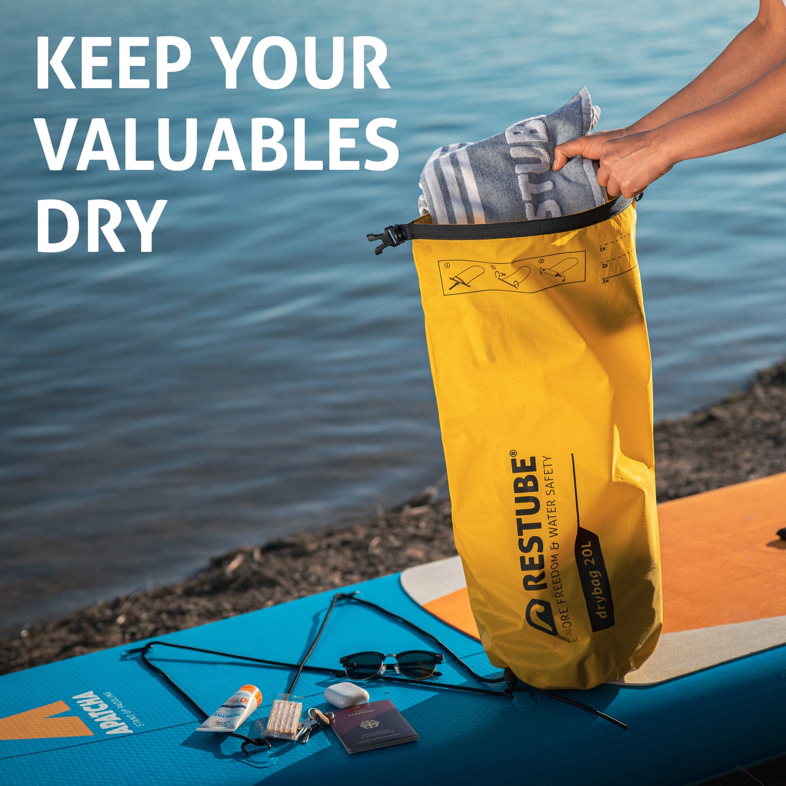 All Restube products (swim buoys, swim equipment, add ons) — RESTUBE US