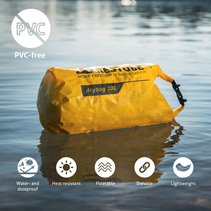 drybag by RESTUBE Waterproof drybag with shoulder strap — RESTUBE US