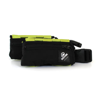 Two Restube extreme in black, yellow bag and black belt