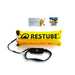 Restube beach starter pack, inflated Restube beach, reflector strips and two CO2 replacement cartridges